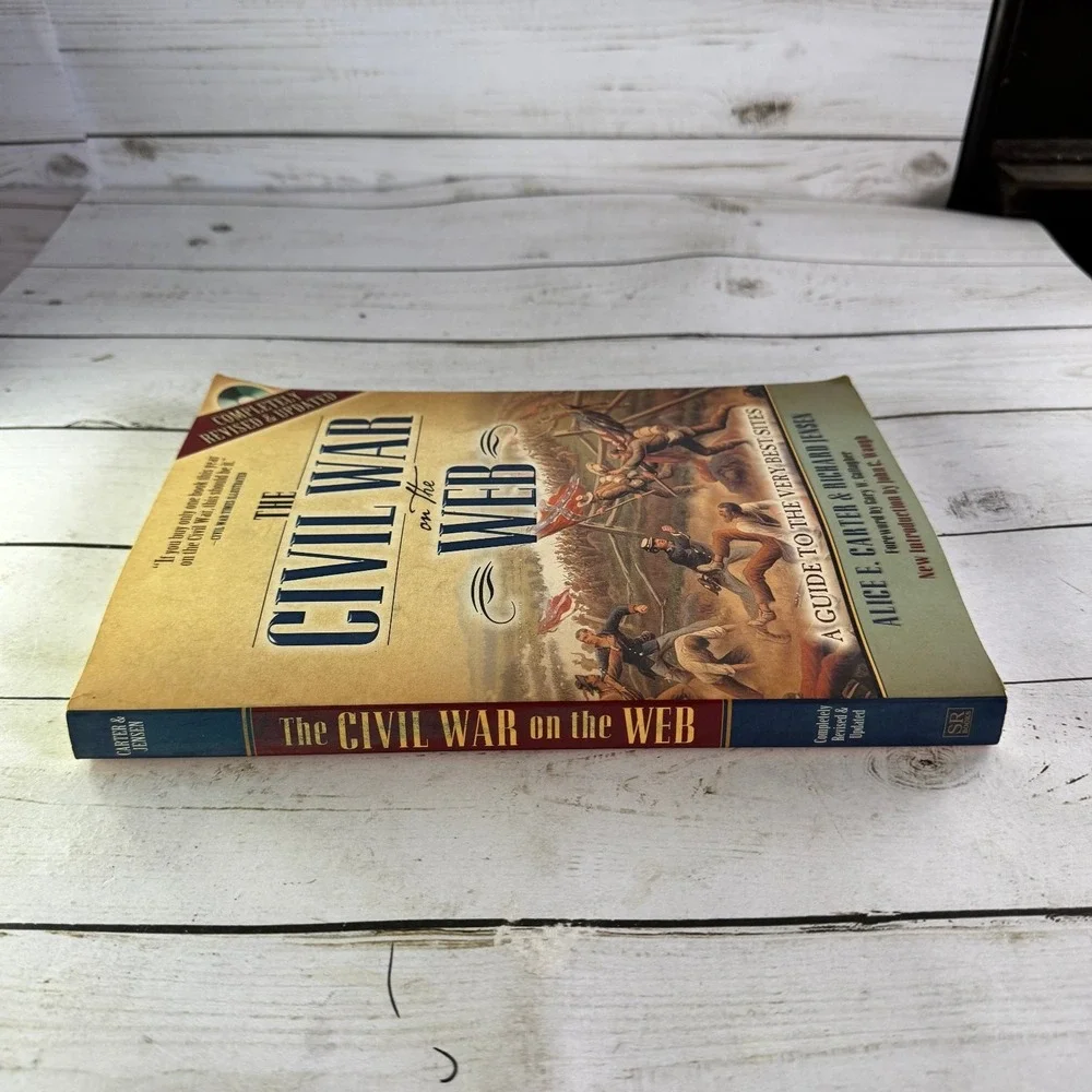 Civil War on the Web Carter Jensen 2003 Revised Updated Guide CD-ROM SR Books